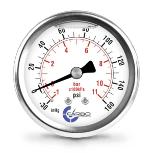 Liquid Filled Pressure Gauge | L25-SSCB