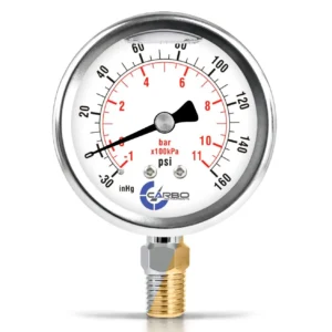 2-1/2" Liquid Filled Pressure Gauge