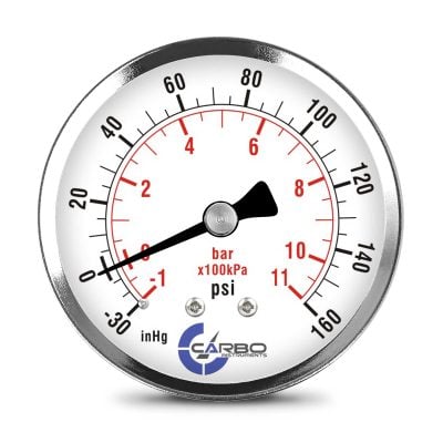 dry filled pressure gauge